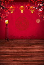 2019 exhibition family portrait costume background A Yamaguchi ancient style photo studio costume family portrait background FU-451