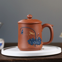 Great promotion special high-tech Pan Guofeng Buddha Dao Cup downslope mud 470cc Yixing handmade boutique purple sand Cup