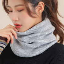 Knit Scarf woman Winter Korean version Cervical Spine neck 100 Neck Neck 100 Neck Sleeves Autumn Winter 100 Hitch Multifunction Sleeve Head Warm Scarves