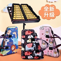 Cega small Zhongqin kindergarten Jingdang piano beginner professional percussion instrument portable small steel sheet aluminum piano