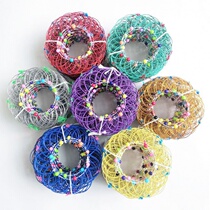 Net Red Toy Three sixteen Turns 100 Variable Flower Basket Magic Iron Ring Decompression Classic Nostalgia 36 Change Iron Art Palm Toy