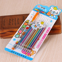 diy album making accessories material 8 refills 1 pen tube 8 color pen 8 color pen Gouache doodle pen