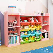 Childrens toy containing shelves Multi-layers book shelkers bedside lockers Sub-bedrooms Baby finishing stratified bookshelves