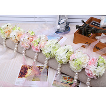 Oufuting childrens jewelry girl bracelet flower child simulation flower hand Garland baby silk flower bracelet