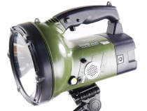 Xinjia 100W strong light flashlight car Xenon searchlight handheld yellow white light charging fishing Night Fishing light Outdoor