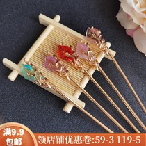 Hairpin Ancient Style Super Xianqi Simple Joker Hairpin Chinese Style Hanfu Classical Jewelry Step Style Hanfu Headdress