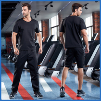 Sweat suit suit mens weight loss sauna suit Running large size sweat suit top Fitness exercise fever sweat suit