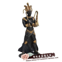 Egyptian mythological figures ornaments Crafts Ancient Egyptian god underworld Osiris figurine decoration