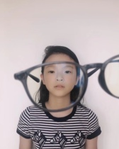 Bainoen adult air defense blue glasses-round