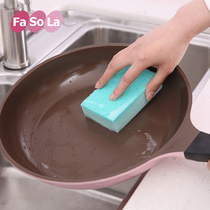 FASOLA CREATIVE DOUBLE-SIDED SPONGE Clean Cloth Thickened Kitchen Dishwashing Sponge Home Decontamination Wipe Clean Wipe