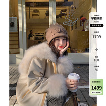 The Double-sided Angel 2022 new fur fox fur fur fur fur fur fur fur fur mesh infrared coat woman in winter