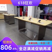 New Huawei 3 0 experience desk Mobile phone accessories cabinet Cashier display table Wall display cabinet Nakajima experience desk