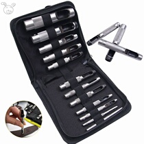 Belt punch punch leather punch hole punch hole punch steel punch belt drill round head hole 3-32 cylindrical punch