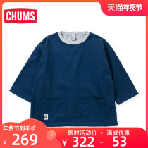 CHUMS Negotiation Birds Daily Trend Outdoor Women's Section Seven Sleeves Windproof Warm Wind Wind Wind Wind Wheat Ward CH14-1109