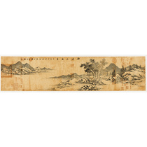 New product Zhang Yunzhou Quiet Living in the Mountain hand-painted Chinese painting landscape painting living room living room decoration calligraphy and painting