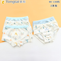 New Tongtai male baby boxer underwear elastic non-clip pp modal cotton briefs soft boneless