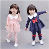 Childrens clothes girls under 1 year old 0 girls 1 spring clothes 34 infants 5 clothes 6 princess skirts 7 little girls