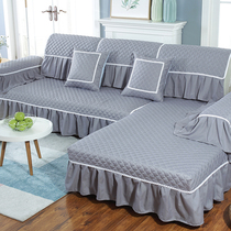 Sofa cushion Four seasons universal cloth art minimalist modern cushion sofa cover all-bag versatility anti-slip sofa cover full cover