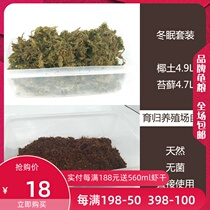 Yuci mat water turtle semi-water turtle tortoise farm hibernating Moss organic sterile coconut turtle hatching vermiculite