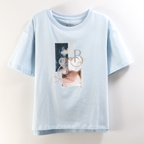 361 degree womens clothing 2022 spring new 361 womens casual sports short T-shirt cotton quick-drying short-sleeved top women