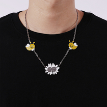 BIPOLAR Little Bee Necklace National Trends Hip Hop Street Rap Accessories