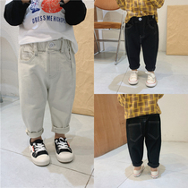 Cute childrens clothing 2020 Autumn new boy pants boys boys spring clothing Joker casual trousers children Foreign style