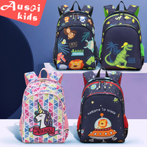Boys and girls kindergarten schoolbag burden reduction Ridge protection cute cartoon animal backpack large class small class backpack customization