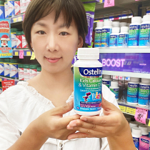 Australia Ostelin Australian children baby calcium tablets vitamin D chewable tablets 90 small dinosaur calcium supplement VD