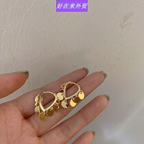 Ear studs Sequins temperament lady Earrings Jewelry Fashion