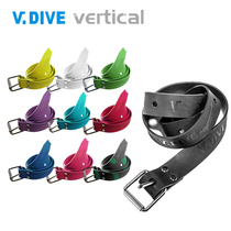 Taiwan Wei belt V DIVE professional free diving quick release rubber lead block steel buckle weight belt spot