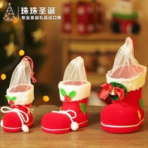 Christmas decorations Christmas Decorations Gifts Christmas boots Shoes gift boxes Gift bags Front desk ornaments