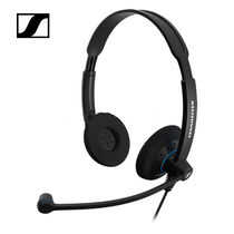 Sennheiser SC60 USB ML binaural traffic headset office customer service headset Noise Reduction Microphone PC 8