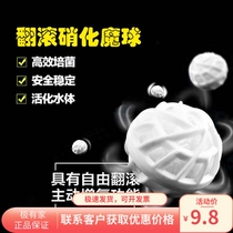 Bacteria Nitrox Magic Ball Fish Tank Aquarium Nitrohair Cotton Ball Swirling Filter Material Bacteria Carrier Cotton Biochemical Ball