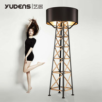 Modern Minimalist Creative Ground Lamp Personality Art Nordic Living Room Book House Engineering Designer Building Structure Floor Lamp