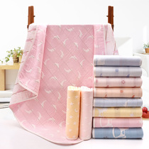 Childrens quilt Three layers of gauze cotton baby bath towel 110*105cm Baby blanket Childrens towel quilt Childrens