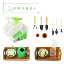 Watering plants fleshy cultivation tools Montesus daily life teaching aids take care of the environment polishing glass set