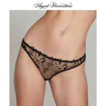 OZELLA Embroidered Briefs AgentProvocateur Strap Sexy Low Waist Panties AP Underwear Honey