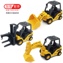 Forklift toy engineering vehicle set model simulation inertial lift Childrens boy baby toy forklift