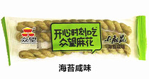 Hubei specialty Zhongwang small twist 1000g chicken juice onion oil seaweed Salty cream sesame sweet optional