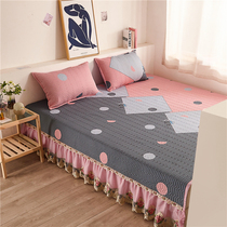 The new cotton tatami mat is made by household large Kang mattress non-slip custom one bed skirt rural Four Seasons 3M Kang Single