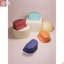 Children bath Bath Stool Mini Home Plastic Tub Bath suction cup Shower Bath stool Baby trumpet Easy on the bench 