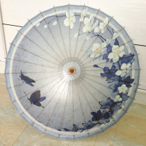 Non-Deceased Craftsmanship Tung Oil Paper Umbrella Sword Three COS Stage Photography Props Sunny Rain Retro Umbrella Empty Valley Pylori