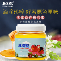  Beidahuang Acacia honey Pure Northeast black bee farm self-produced wild acacia nectar 1000g