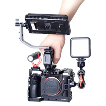 Sanger sony sony A7M3 rabbit cage A7R3 micro single SLR camera rabbit cage protective cover photography camera vertical shoot pan-tilt plate expansion VLOG accessories