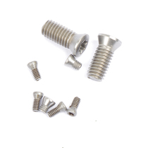 Imported hardened CNC cutter blade cutter head screw M2 5M3M4M5 turning tool CNC Meihua hexagon socket