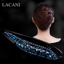 Korean duckbill hair accessories rhinestone with teeth hairclip simple Joker elegant female Press clip clip clip headwear floral headdress