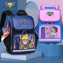 Future Elite childrens school bag Primary school boys three four five sixth grade girls lightweight spine protection backpack