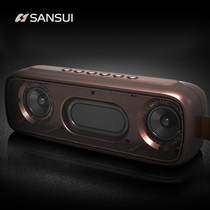 Landscape dual speaker wireless Bluetooth audio Small steel cannon heavy bass high volume home 3d surround high quality portable computer mobile phone car radio New outdoor mini audio