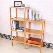 Nanzhu flower stand corner frame bathroom living room bedroom kitchen microwave oven shelf solid wood shelf balcony storage bookshelf