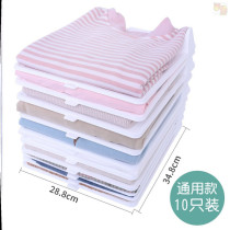 Superposition T-shirt practical placement orderly stacking easy organizer board clothes folding board girl shirt